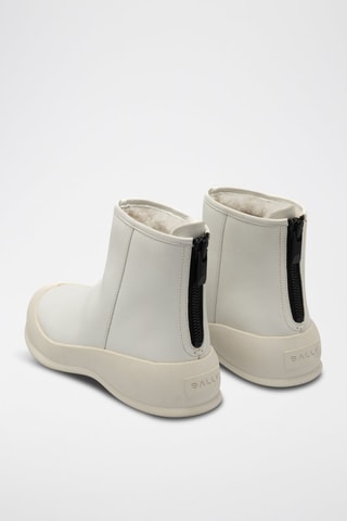 Bottines en cuir de veau - Blanc