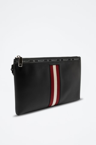 Pochette en cuir - Noir