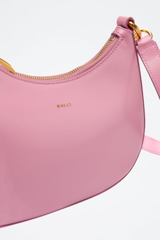 Sac bandoulière en cuir - Rose