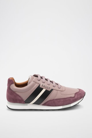 Baskets en cuir de veau - Violet