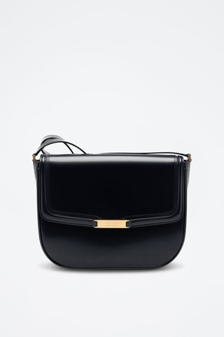 Sac bandoulière en cuir de veau - Rose