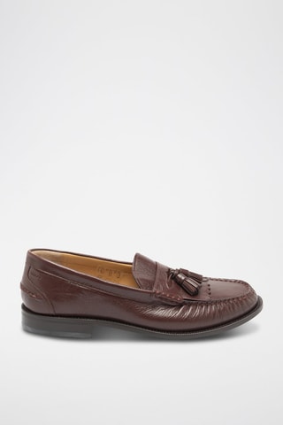 Mocassins en cuir de chèvre - Marron
