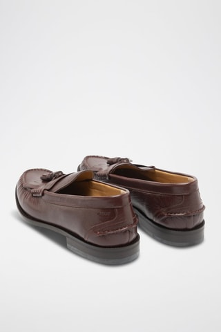 Mocassins en cuir de chèvre - Marron
