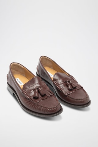 Mocassins en cuir de chèvre - Marron