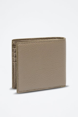 Portefeuille en cuir - Beige