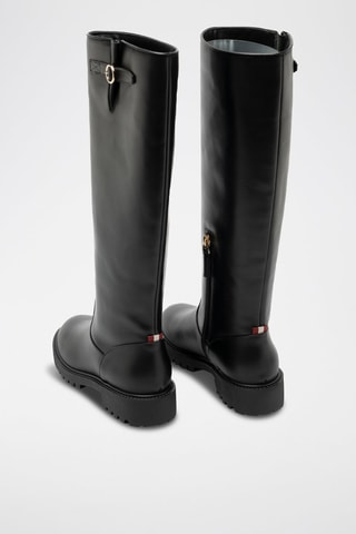 Bottes en cuir - Noir