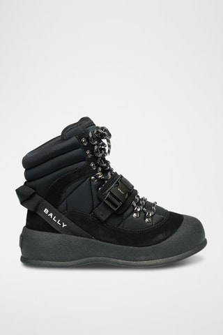 Bottines en cuir de veau - Noir