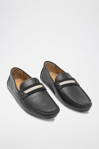 Mocassins en cuir de veau - Noir