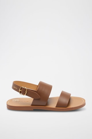 Sandales en cuir - Marron