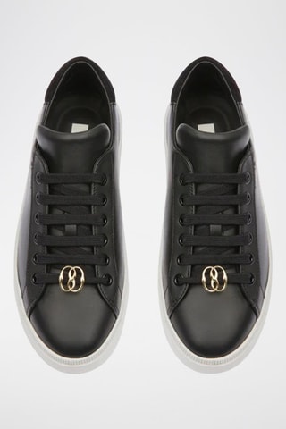 Baskets en cuir de veau - Noir