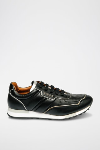 Baskets en cuir - Noir