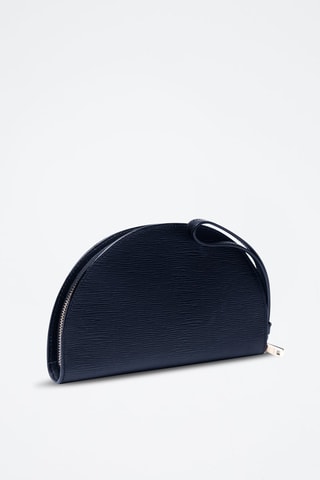 Pochette en cuir de veau - Noir