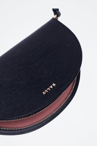 Pochette en cuir de veau - Noir