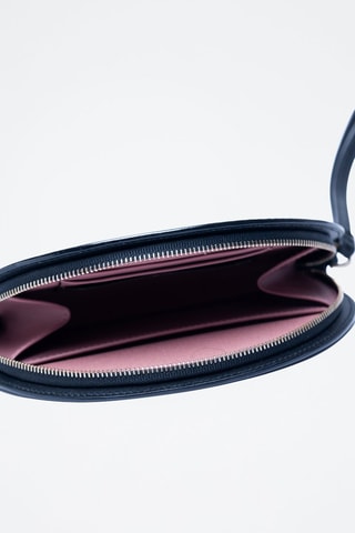 Pochette en cuir de veau - Noir