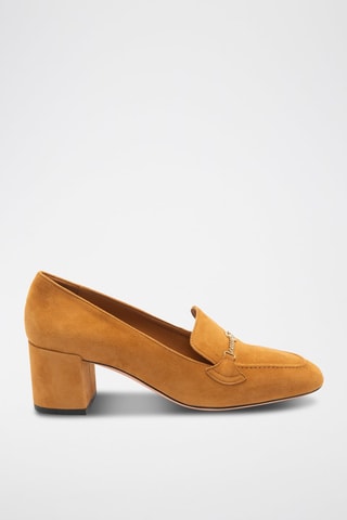 Escarpins en cuir de chèvre - Orange