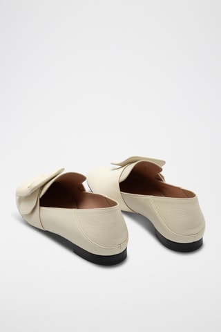 Mocassins en cuir de chèvre - Beige