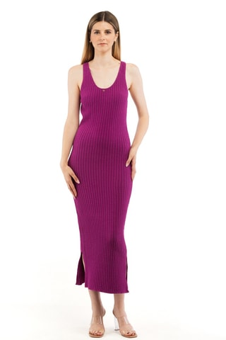 Robe midi - Rose