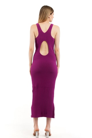 Robe midi - Rose