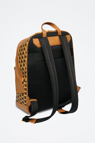 Sac à dos en cuir - Orange