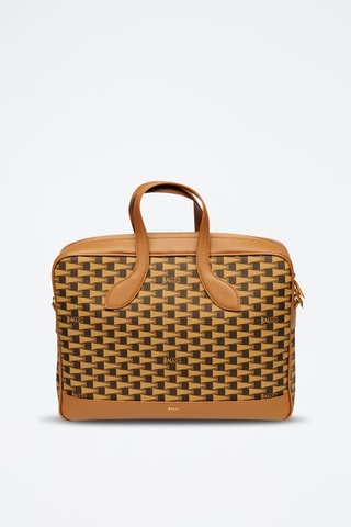 Porte-documents en cuir - Marron