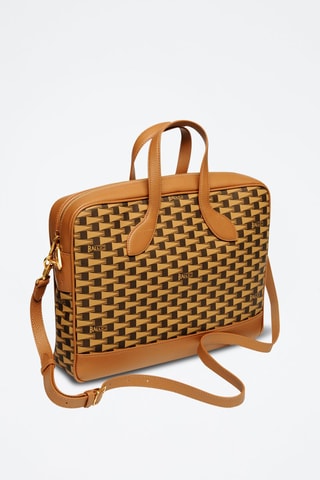 Porte-documents en cuir - Marron