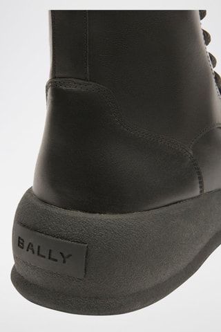 Bottines en cuir de veau - Noir