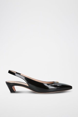 Escarpins en cuir - Noir