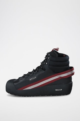 Après-ski en cuir - Noir