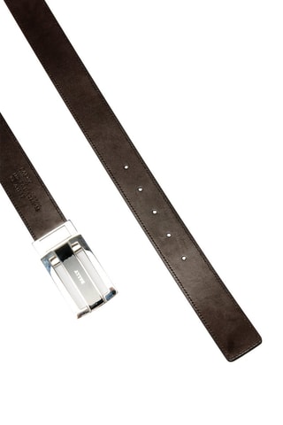 Ceinture en cuir de veau - Marron