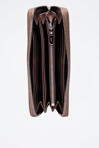 Compagnon en cuir - Marron et doré