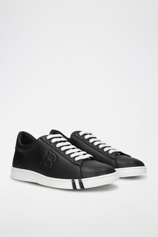 Baskets en cuir de veau - Noir