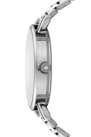 Orologio al quarzo in acciaio - Argentato