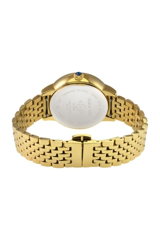 Orologio al quarzo placcato Ion oro giallo, madreperla e diamanti Astor 3