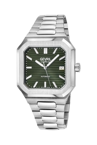 Orologio automatico in acciaio - Argentato e verde