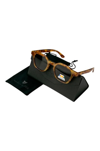 Occhiali da sole polarizzati unisex - Categoria 3- Marc Lauder - Marrone