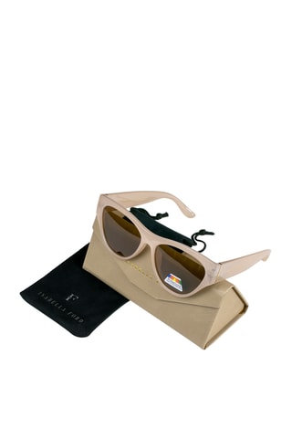 Occhiali da sole polarizzati donna Glamour - Categoria 3 - Beige e marrone