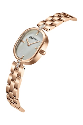 Orologio al quarzo in acciaio Lana - Dorato