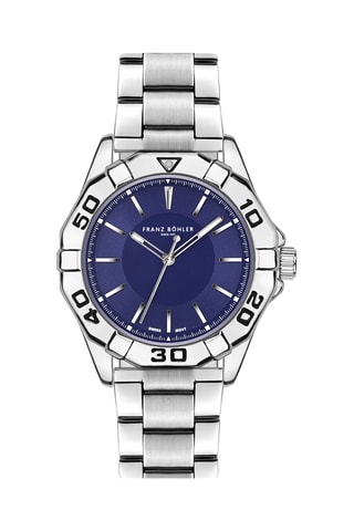 Orologio al quarzo in metallo Schwarzsee - Cronometro - Argentato