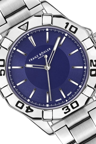 Orologio al quarzo in metallo Schwarzsee - Cronometro - Argentato