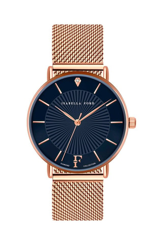 Cofanetto orologio al quarzo con diamanti e cinturini Florence