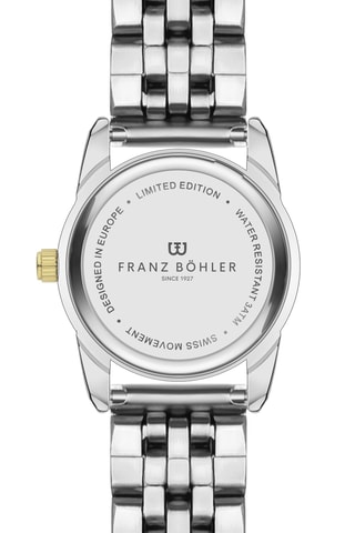 Orologio al quarzo in acciaio Champex - Argentato e Dorato