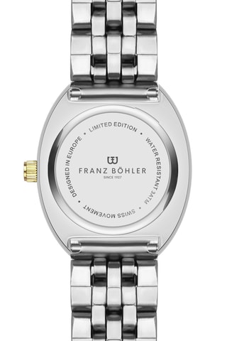 Orologio al quarzo in metallo Davos - Argentato e dorato