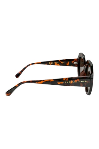 Occhiali da sole polarizzati donna Glamour - Categoria 3 - Giallo scuro e marrone scuro