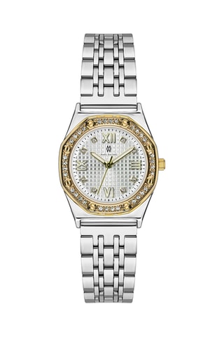 Orologio al quarzo in acciaio - Argentato