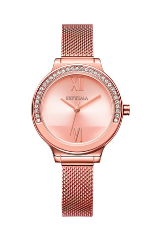 Orologio al quarzo in acciaio - Dorato rosa