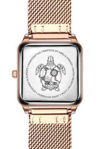 Cofanetto orologio al quarzo e 2 cinturini in acciaio