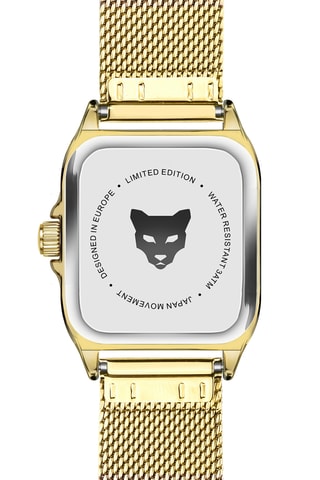 Orologio al quarzo in acciaio Antwerp - Dorato