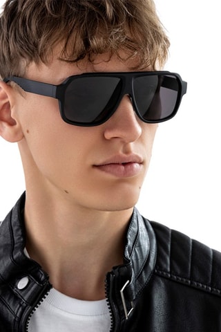 Occhiali da sole polarizzati unisex - Categoria 3 - Nero