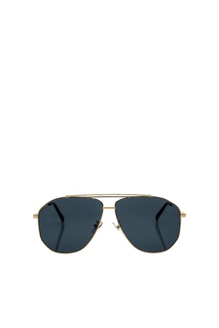 Occhiali da sole unisex - Categoria 3 - Dorato e grigio