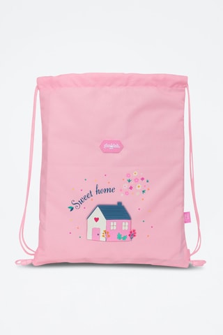 Rugtas Glow Lab - roze en blauw - Roze